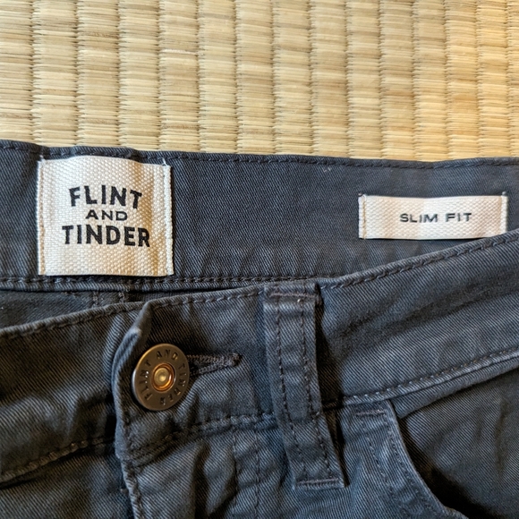 Flint & Tinder 365 Pants Slim Fit Men Size 31 x 32 Blue - Picture 3 of 6